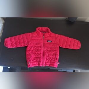 Patagonia Vibrant Red Quilted Jacket